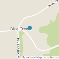 Map location of 21741 State Route 125, Blue Creek OH 45616