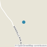 Map location of 1776 Randalls Run Rd, Blue Creek OH 45616
