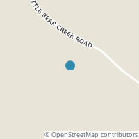 Map location of 1070 Big Spruce Little Bear Rd, Otway OH 45657