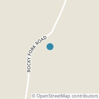 Map location of 4854 Rocky Fork Rd, Otway OH 45657