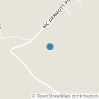 Map location of 1158 Mcdermott Pond Creek Rd, Mc Dermott OH 45652