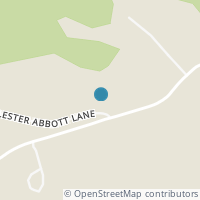 Map location of 234 Lester Abbott Rd, Blue Creek OH 45616
