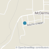 Map location of 30 High St, Mc Dermott OH 45652