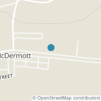 Map location of 159 Barker St, Mc Dermott OH 45652
