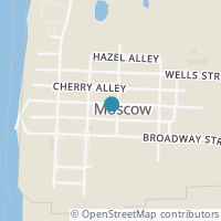 Map location of 405 4Th St, Moscow OH 45153