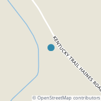 Map location of 3047 Kentucky Trail Rd, Minford OH 45653