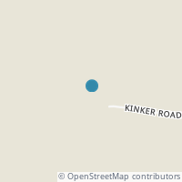 Map location of 1515 Kinker Rd, Minford OH 45653