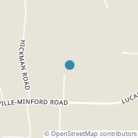Map location of 100 Milford Ln, Minford OH 45653