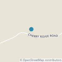 Map location of 2212 Cherry Ridge Rd, Thurman OH 45685