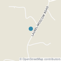 Map location of 1965 Laurel Moscow Rd, Moscow OH 45153