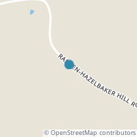 Map location of 2907 Rarden Hazelbaker Rd, Otway OH 45657