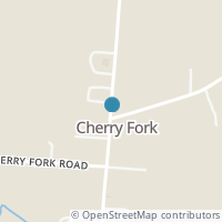 Map location of 72 Sr 137, Cherry Fork OH 45618