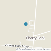 Map location of 14781 Sr 136, Cherry Fork OH 45618