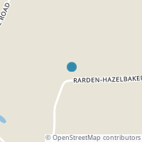 Map location of 4032 Rarden Hazelbaker Rd, Otway OH 45657