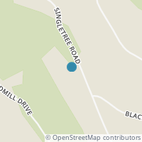 Map location of 3636 Singletree Road, Hartsel, CO 80449