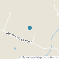 Map location of 2554 Ireton Trees Rd, Moscow OH 45153