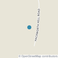 Map location of 926 Hackworth Hill Rd, Otway OH 45657