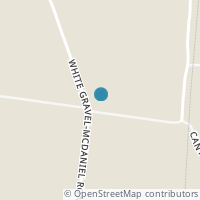 Map location of 8515 White Gravel Mcdaniel Rd, Minford OH 45653