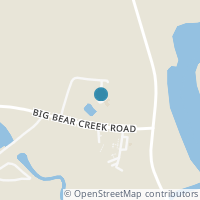 Map location of 9947 Big Bear Creek Rd, Lucasville OH 45648