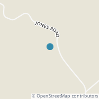 Map location of 207 Jones Rd, Thurman OH 45685
