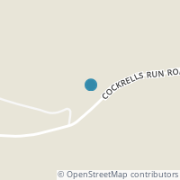 Map location of 621 Cockrells Run Rd, Lucasville OH 45648