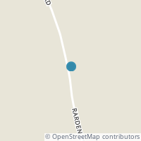 Map location of 672 Rarden Creek Rd, Otway OH 45657