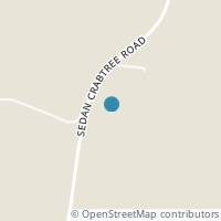 Map location of 3696 Sedan Crabtree Rd, Lucasville OH 45648