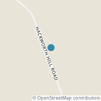 Map location of 2364 Hackworth Hill Rd, Otway OH 45657
