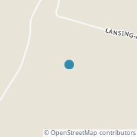 Map location of 1110 Lansing Reed Rd, Jackson OH 45640