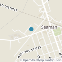 Map location of 160 Vine St, Seaman OH 45679