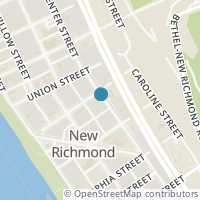 Map location of 201 Hamilton St, New Richmond OH 45157