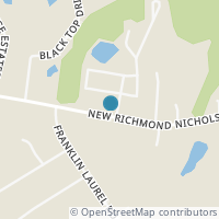 Map location of 1558 Bethel New Richmond Rd, New Richmond OH 45157