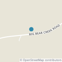 Map location of 3675 Bear Creek Rarden Rd, Otway OH 45657