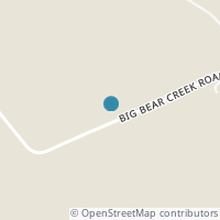 Map location of 491 Bear Creek Rarden Rd, Otway OH 45657