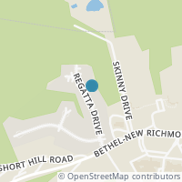 Map location of 124 Regatta Dr, New Richmond OH 45157