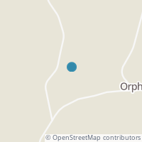 Map location of 1835 Orpheus Rd, Thurman OH 45685
