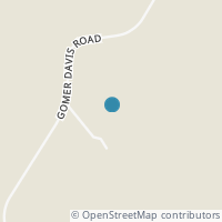 Map location of 706 Gomer Davis Rd, Thurman OH 45685