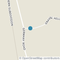 Map location of 58 Gravel Hill Rd, Beaver OH 45613