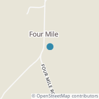 Map location of 4 Four Mile Rd, Jackson OH 45640