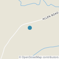 Map location of 968 Allen Rd, Beaver OH 45613