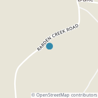 Map location of 6804 Rarden Creek Rd, Rarden OH 45671