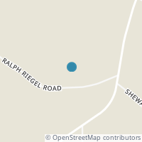 Map location of 1279 Ralph Riegel Rd, Jackson OH 45640