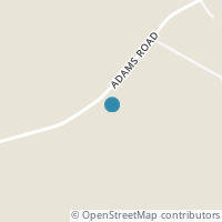 Map location of 504 Adams Rd, Beaver OH 45613