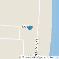 Map location of 54424 Sarson Rd, Portland OH 45770