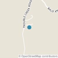 Map location of 31540 Trouble Creek Rd, Portland OH 45770