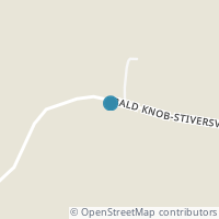 Map location of Cr31 Bald Knob Stiversville Rd, Portland OH 45770