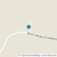 Map location of 53498 Bald Knobs Stiversville Rd, Portland OH 45770