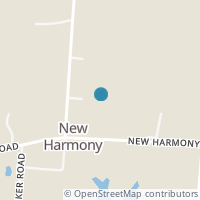 Map location of 13718 Todd Run New Harmony Rd, Williamsburg OH 45176