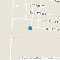 Map location of 417 4Th St, Beaver OH 45613