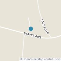 Map location of 9557 Beaver Pike, Jackson OH 45640